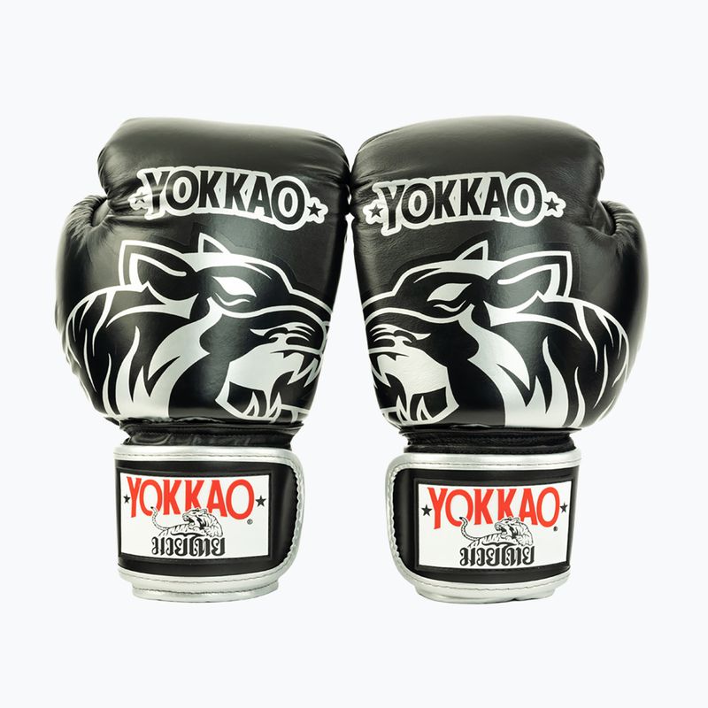 Боксови ръкавици YOKKAO Original Boxing Gloves absolute black 2