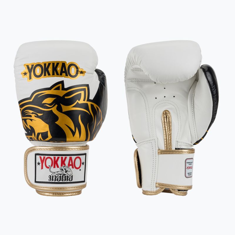 Боксьорски ръкавици YOKKAO Original Boxing Gloves absolute white