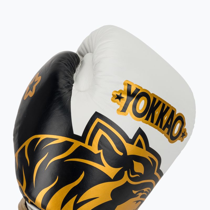 Боксьорски ръкавици YOKKAO Original Boxing Gloves absolute white 5