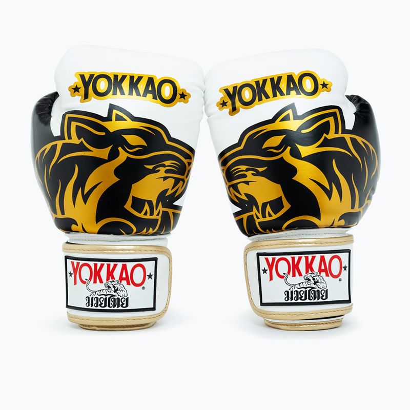 Боксови ръкавици YOKKAO Original Boxing Gloves absolute white