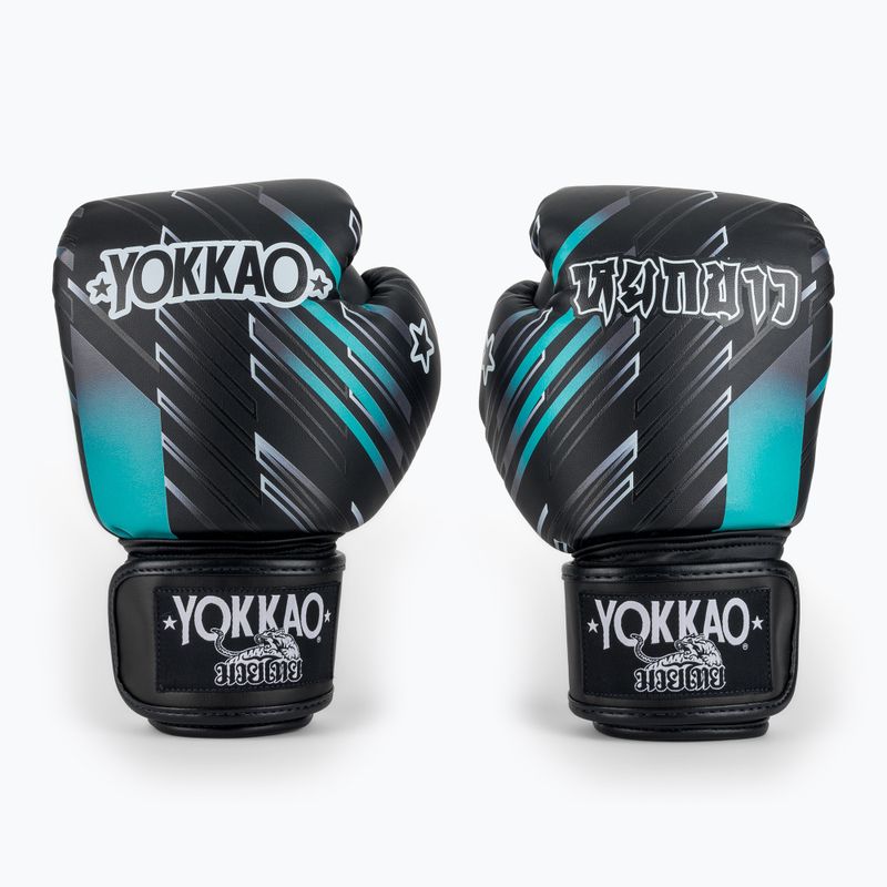 Боксьорски ръкавици YOKKAO Power Boxing black 2