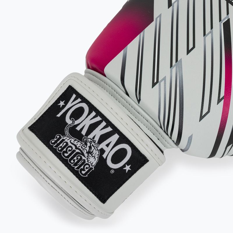 Боксьорски ръкавици YOKKAO Power Boxing white 6