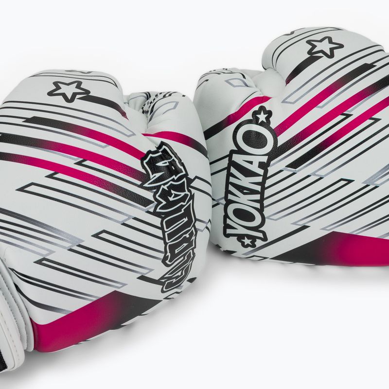 Боксьорски ръкавици YOKKAO Power Boxing white 7