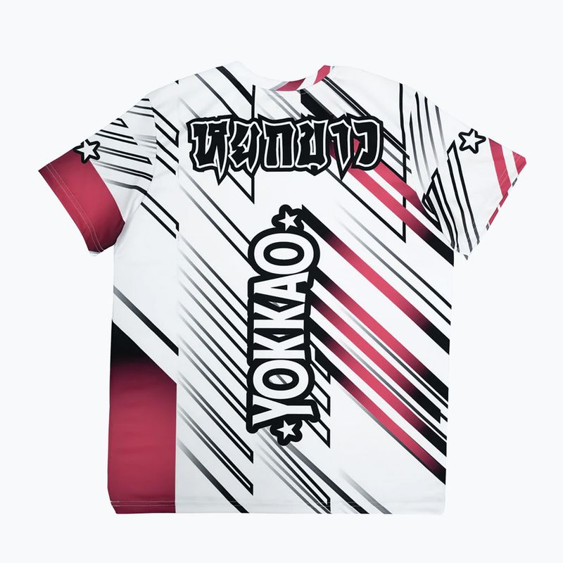 Мъжка тениска за тренировка YOKKAO Power Workout white 2
