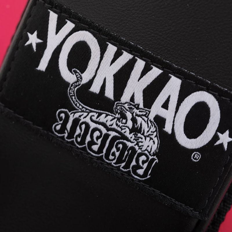Тренировъчни щитове YOKKAO Freestyle Kicking Pads 2 бр. fuchsia/black 9