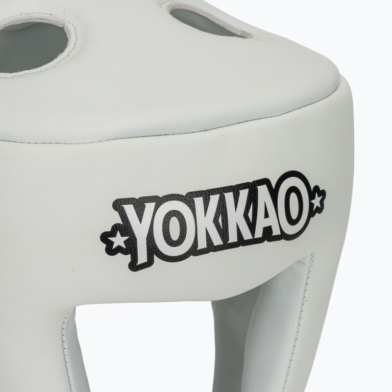 Боксова каска YOKKAO Competition white 4