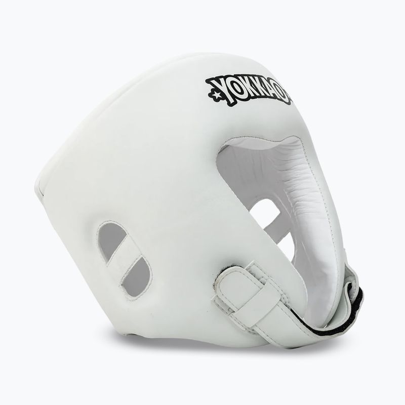 Боксова каска YOKKAO Competition white 2