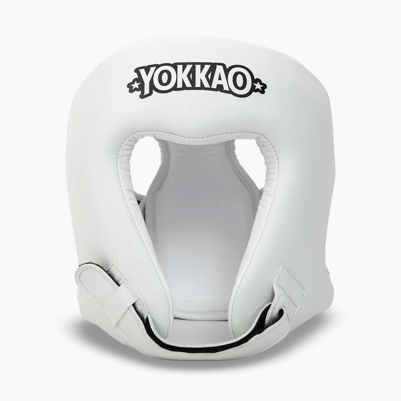 Боксова каска YOKKAO Competition white 5