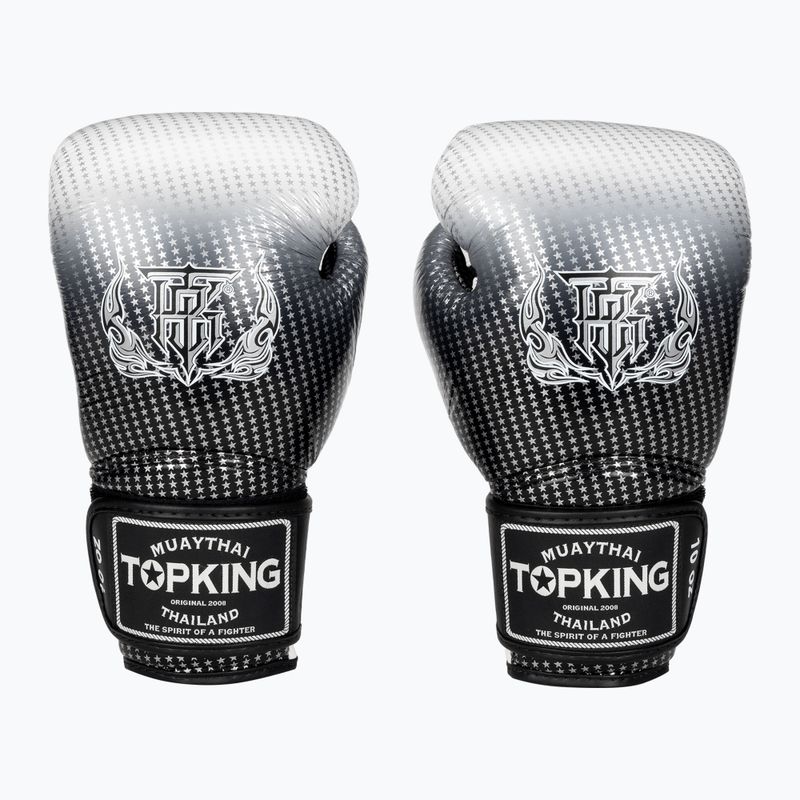 Топ King Muay Thai Super Star Air боксови ръкавици сребро