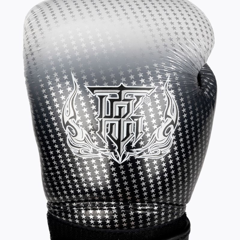 Топ King Muay Thai Super Star Air боксови ръкавици сребро 4
