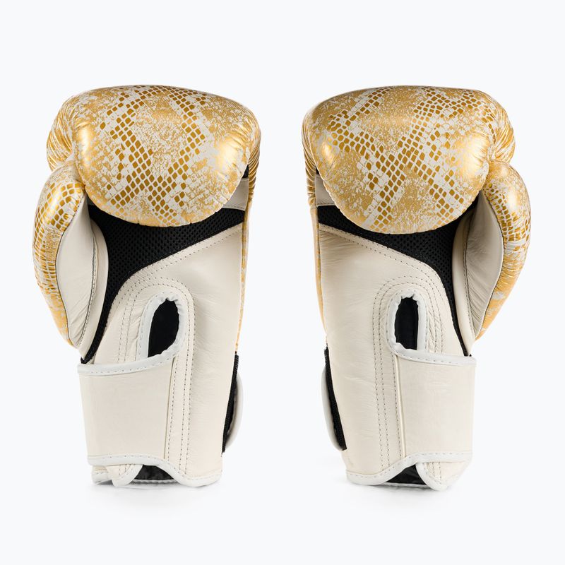 Top King Muay Thai Super Star Air боксови ръкавици бели TKBGSS 2