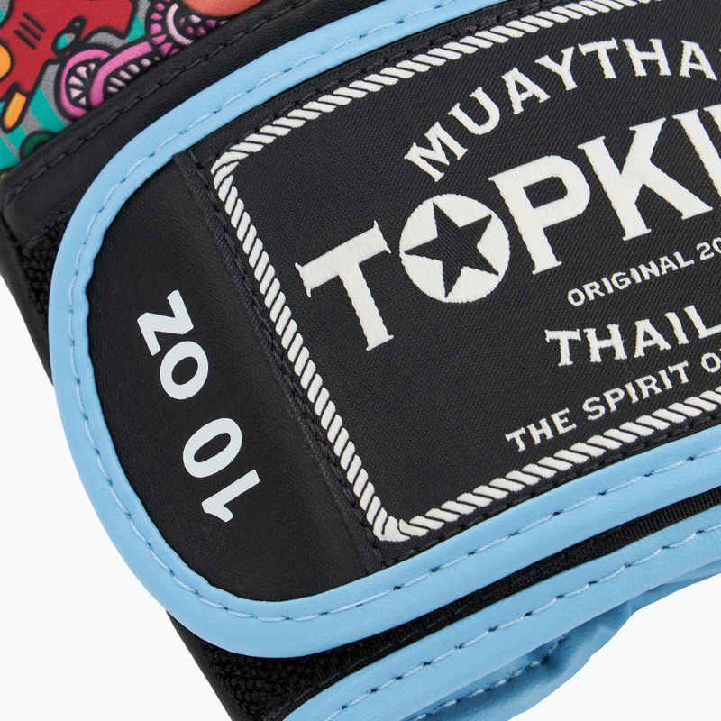 Боксови ръкавици Top King Boxing Culture black TKBGCT-TH-SL-BK 5