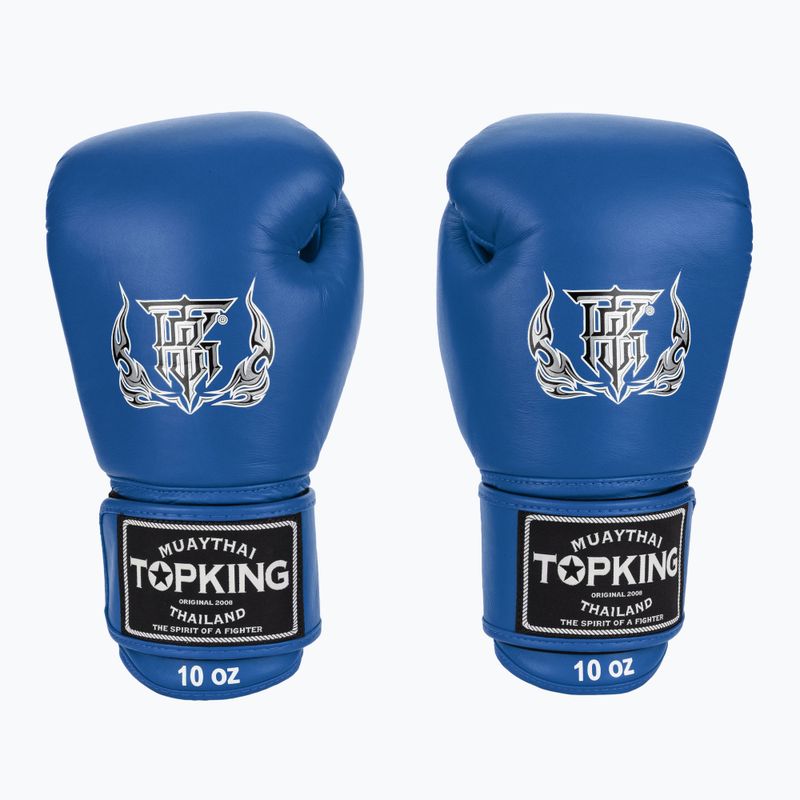 Боксови ръкавици Top King Muay Thai Ultimate blue
