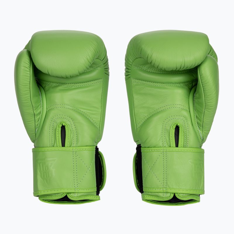 Боксови ръкавици Top King Muay Thai Ultimate green 2