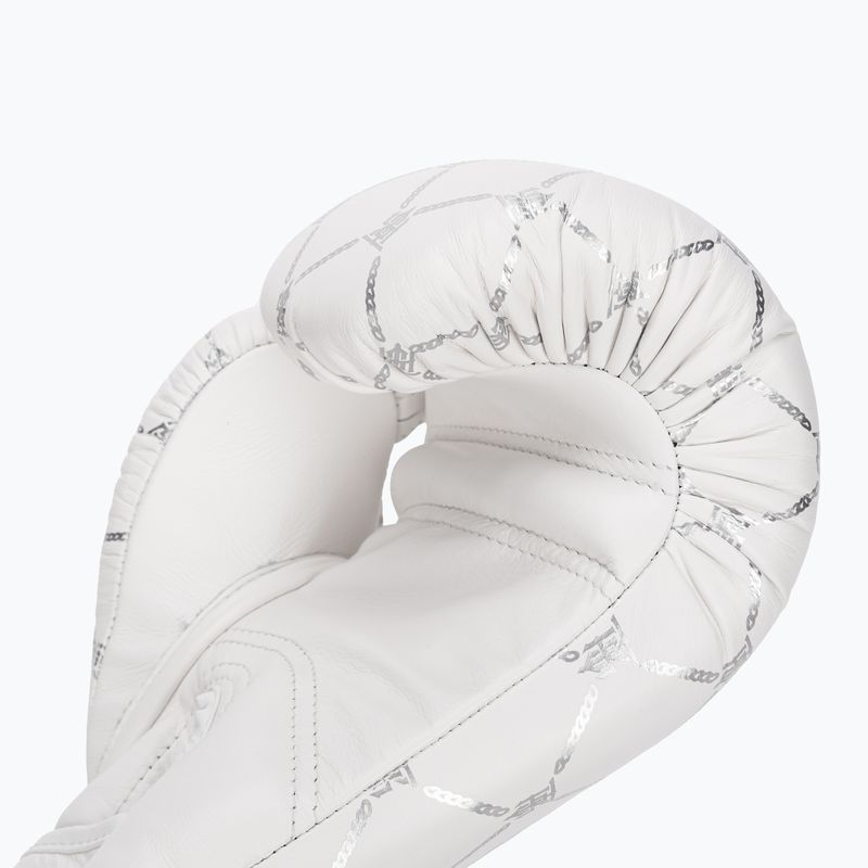 Боксови ръкавици Top King Boxing Chain white/silver 6