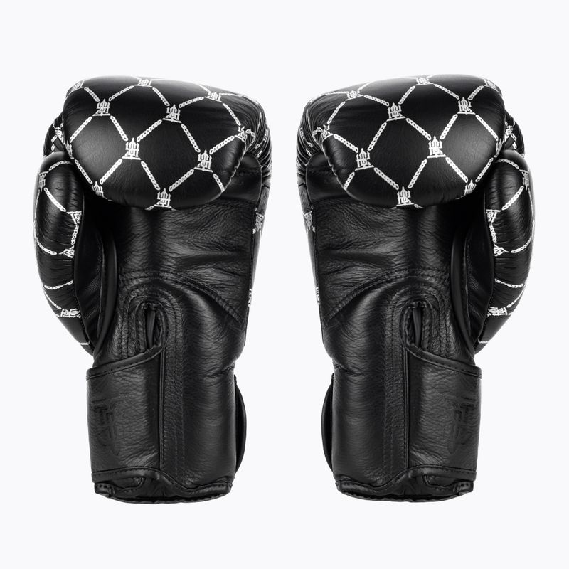 Боксови ръкавици Top King Boxing Chain black/silver 2