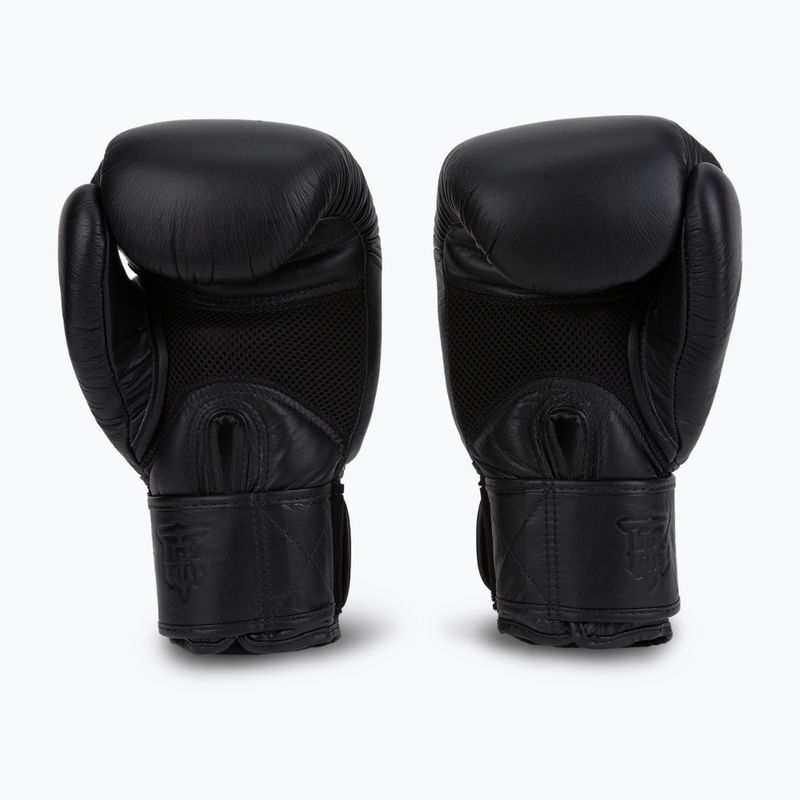 Top King Muay Thai Ultimate Air боксови ръкавици черни TKBGAV 2
