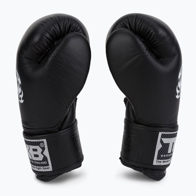 Top King Muay Thai Ultimate Air боксови ръкавици черни TKBGAV 4