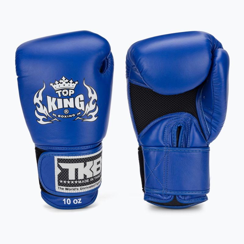 Боксови ръкавици Top King Muay Thai Ultimate Air blue 2