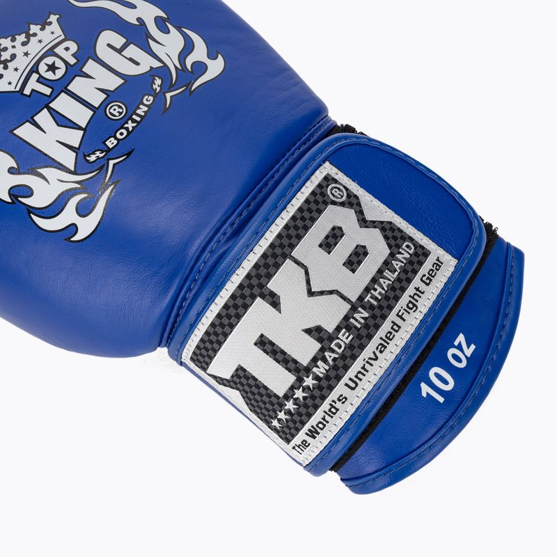 Боксови ръкавици Top King Muay Thai Ultimate Air blue 6