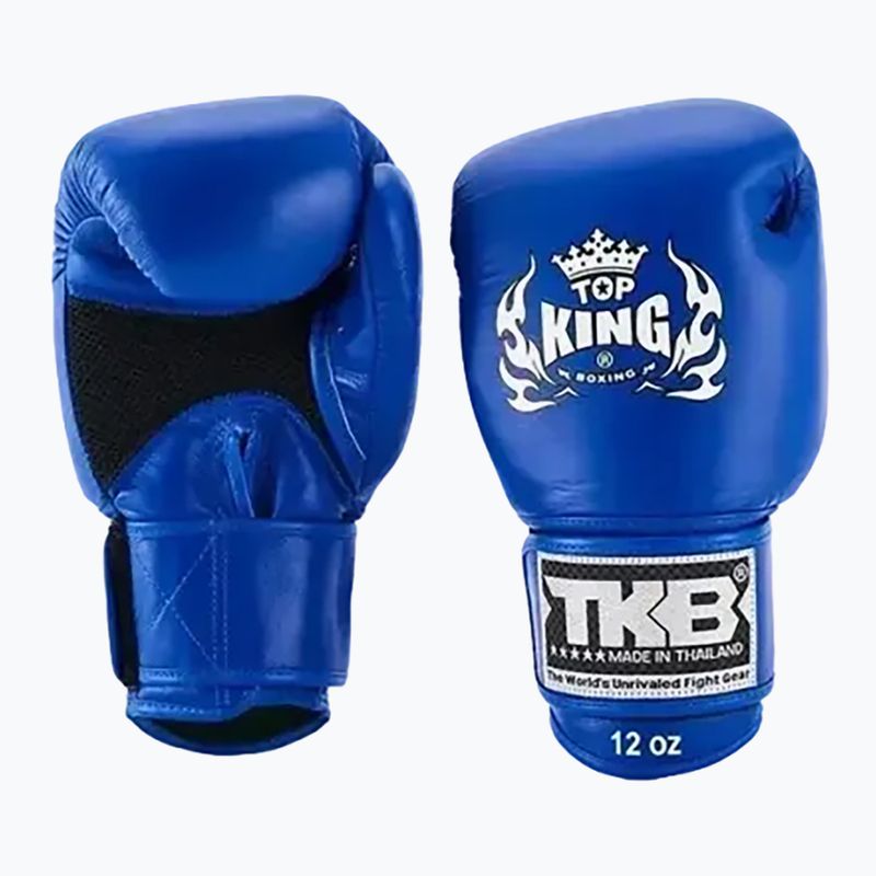 Боксови ръкавици Top King Muay Thai Ultimate Air синьо
