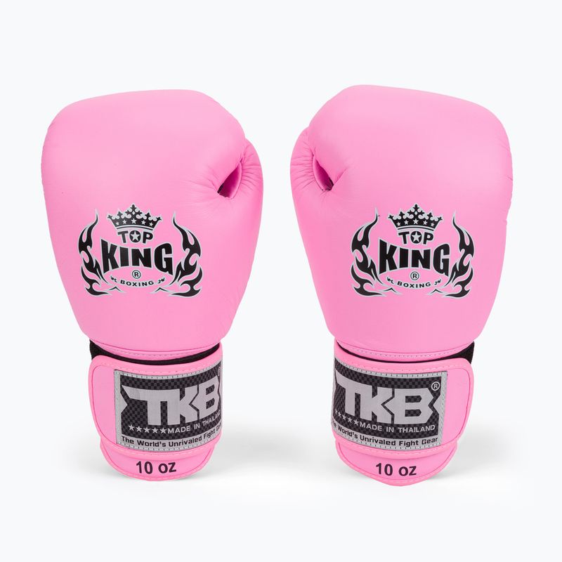 Top King Muay Thai Ultimate Air розови боксови ръкавици TKBGAV