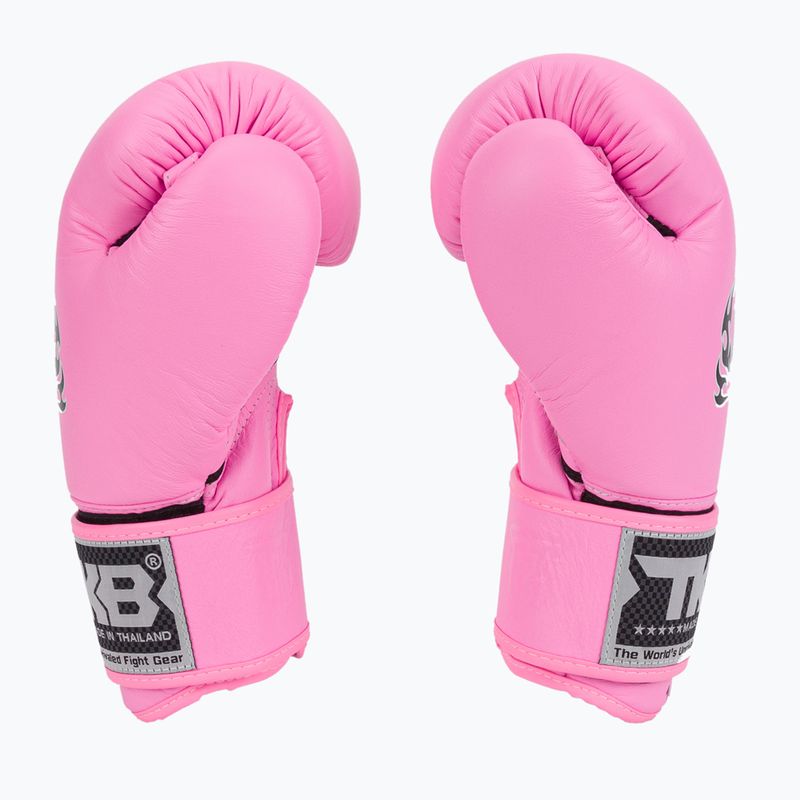 Top King Muay Thai Ultimate Air розови боксови ръкавици TKBGAV 4