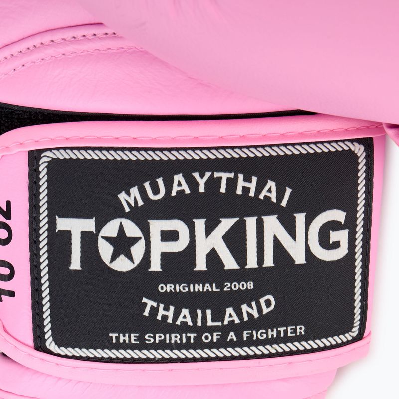 Top King Muay Thai Super Air Pink Боксови ръкавици TKBGSA-PK 5