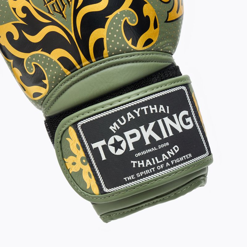 Боксови ръкавици Top King Boxing Kanok khaki 6