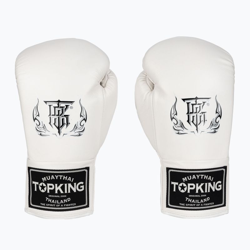 Боксови ръкавици Top King Competition white