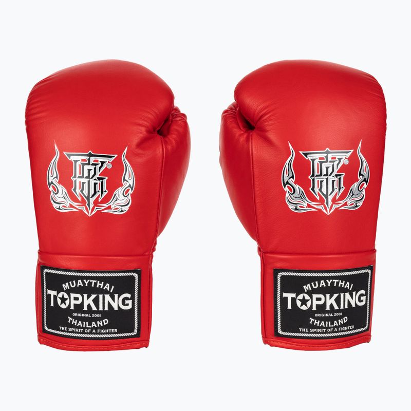 Боксови ръкавици Top King Competition  red
