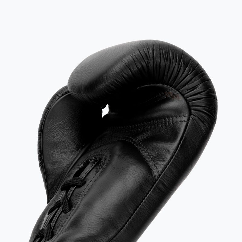 Топ King Muay Thai Pro черни боксови ръкавици 4