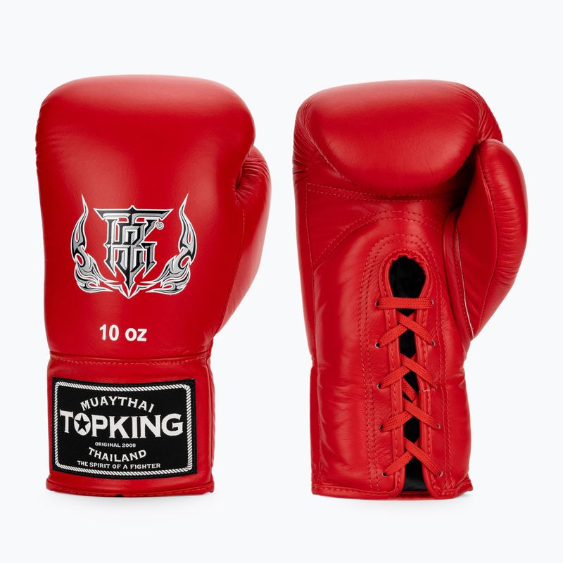 Топ King Muay Thai Pro червени боксови ръкавици