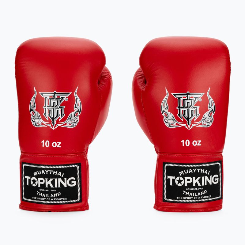 Топ King Muay Thai Pro червени боксови ръкавици