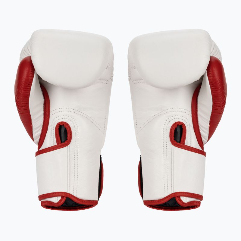 Боксови ръкавици Top King Boxing Reborn white/red 2