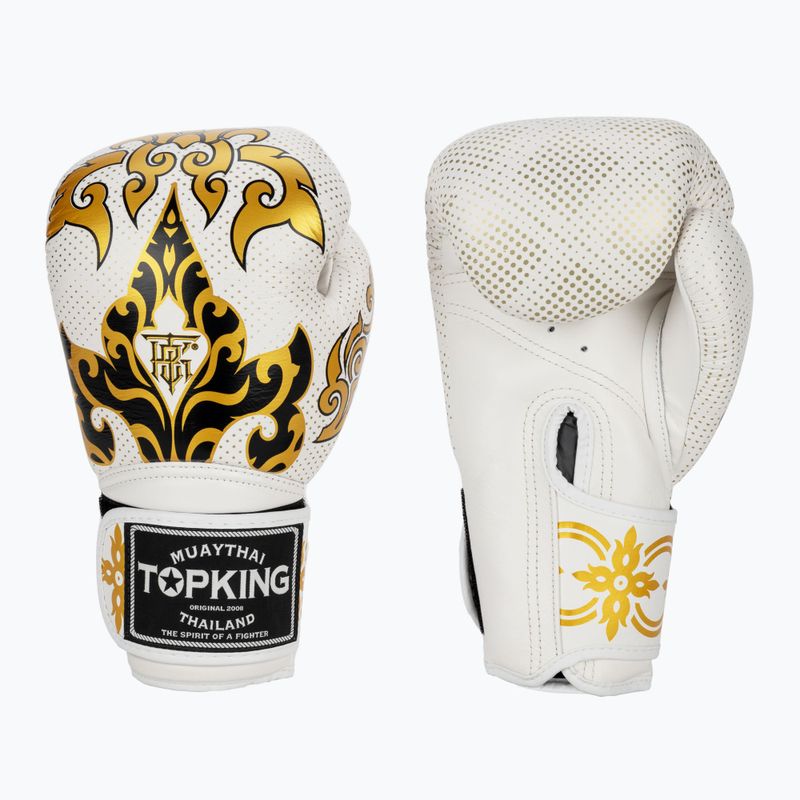 Боксови ръкавици Top King Boxing Kanok white
