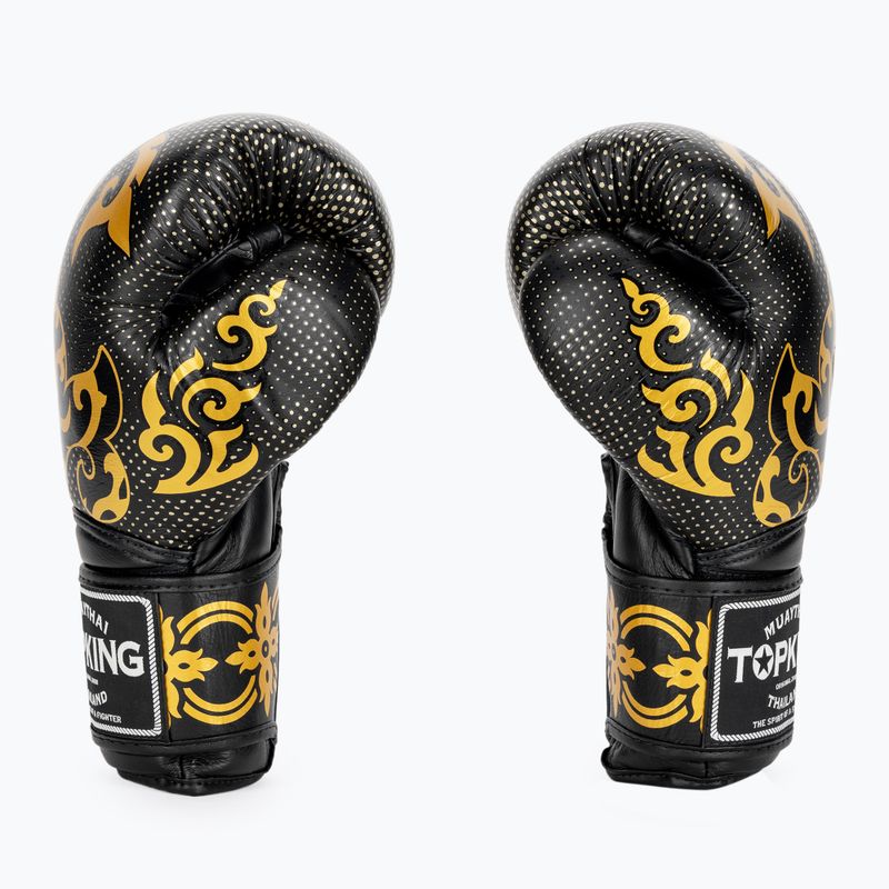Боксови ръкавици Top King Kanok black 3