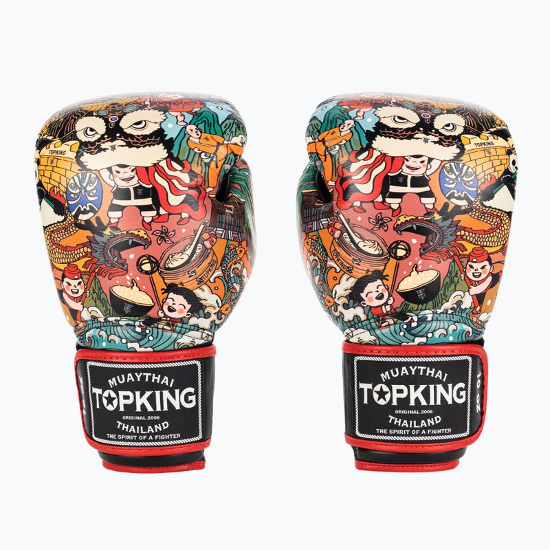 Боксови ръкавици Top King Boxing Culture black/red TKBGCT-2C2