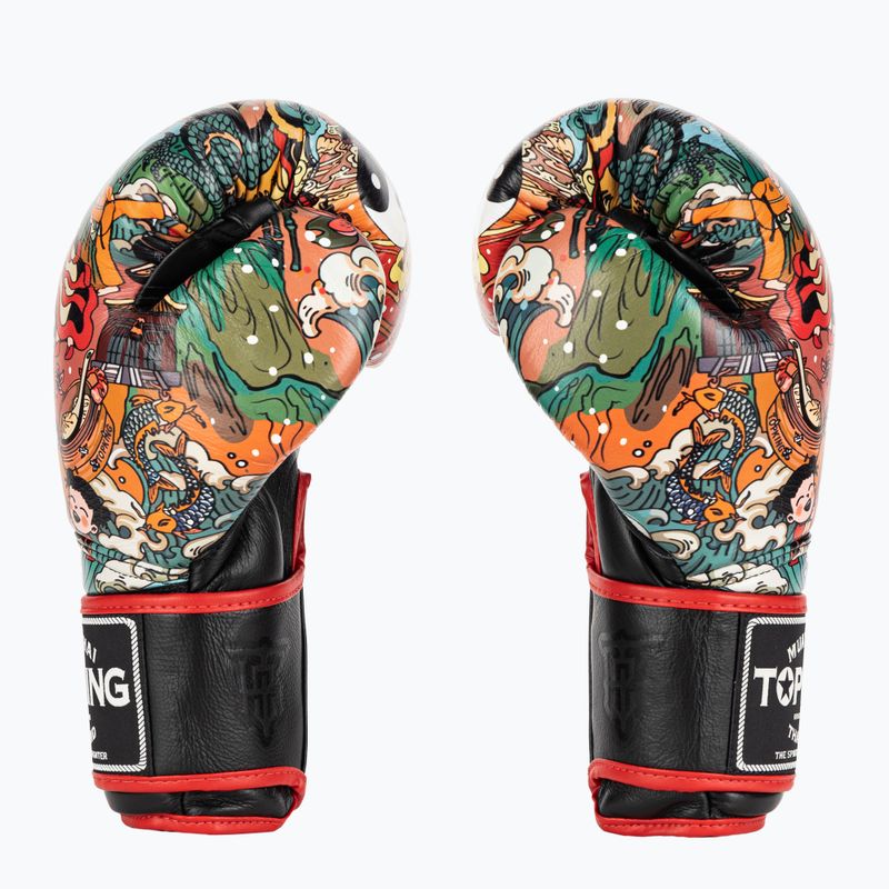 Боксови ръкавици Top King Boxing Culture black/red TKBGCT-2C2 3