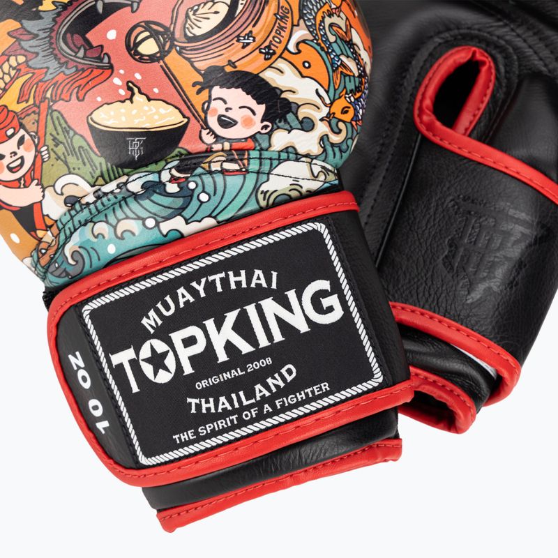 Боксови ръкавици Top King Boxing Culture black/red TKBGCT-2C2 4