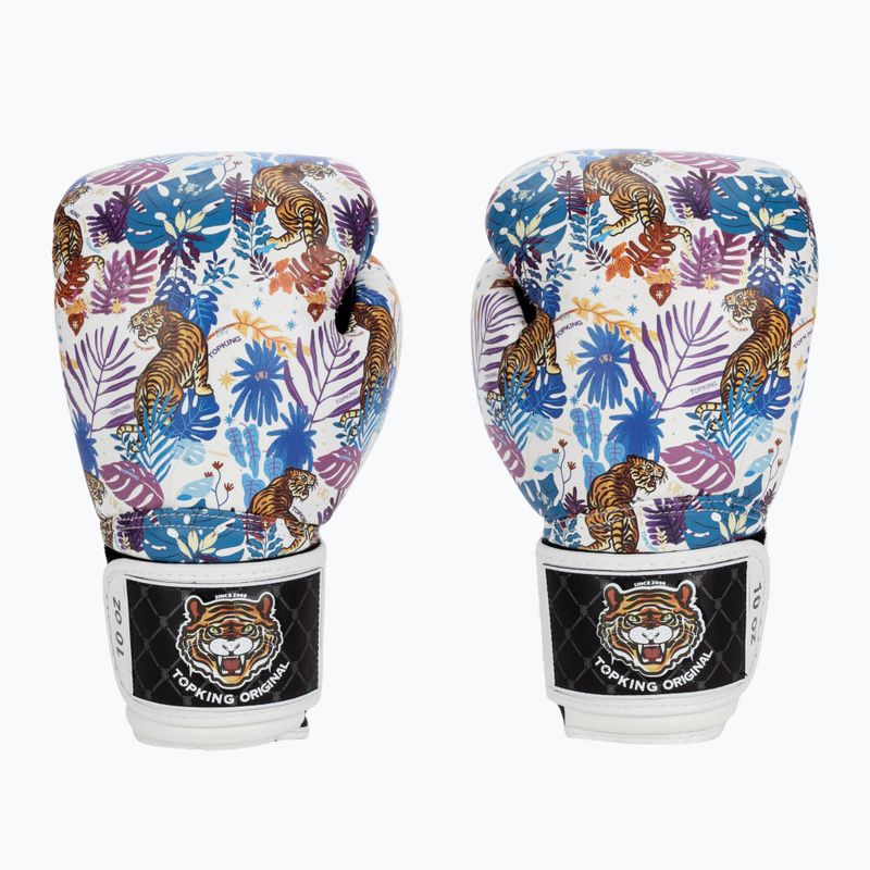 Боксови ръкавици Top King Boxing Wild Tiger black/white
