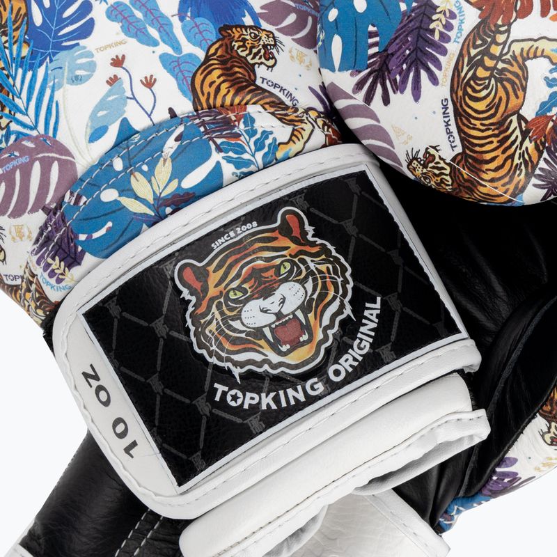 Боксови ръкавици Top King Boxing Wild Tiger black/white 4