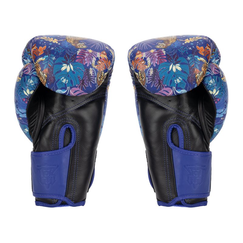Боксови ръкавици Top King Wild Tiger black/blue 2