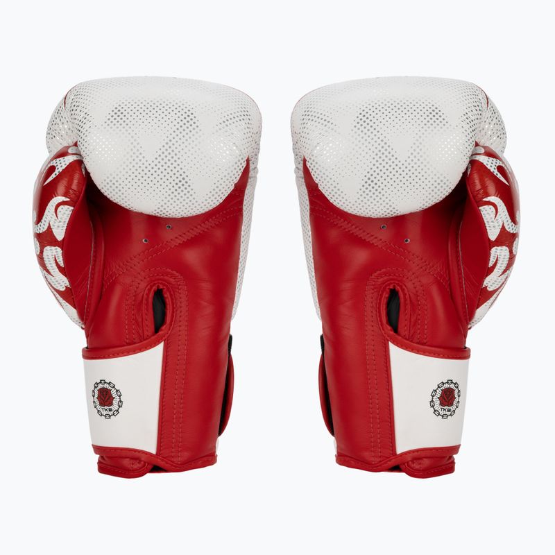 Боксови ръкавици Top King Boxing Dragon red/white 2