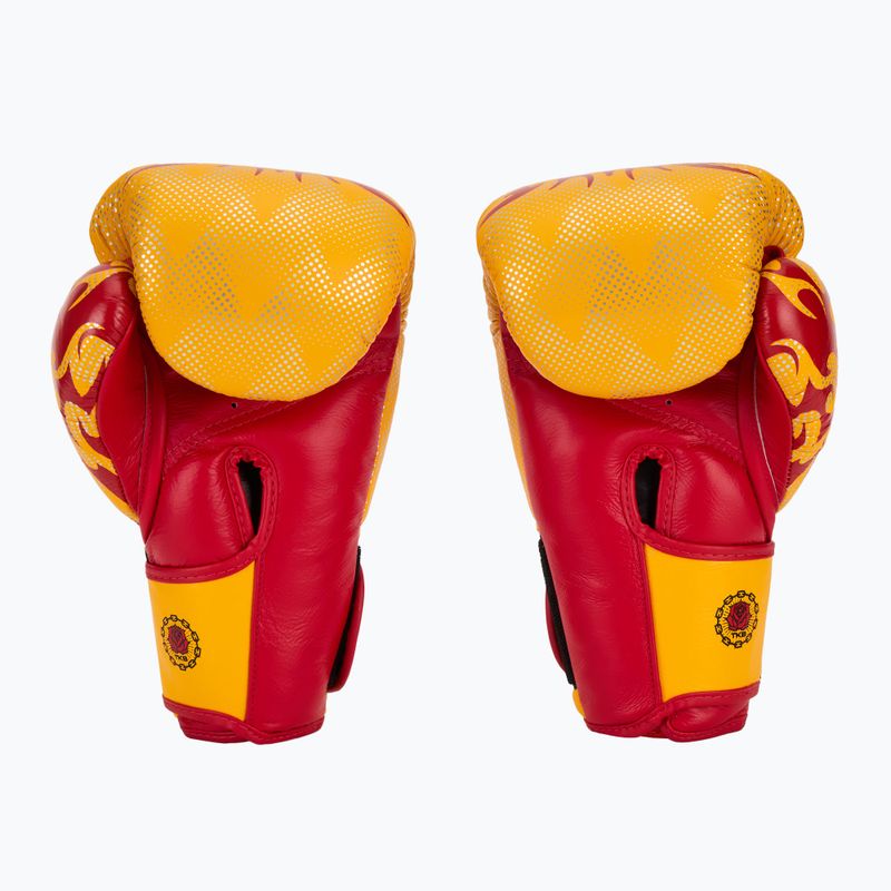 Боксови ръкавици Top King Boxing Dragon yellow 3