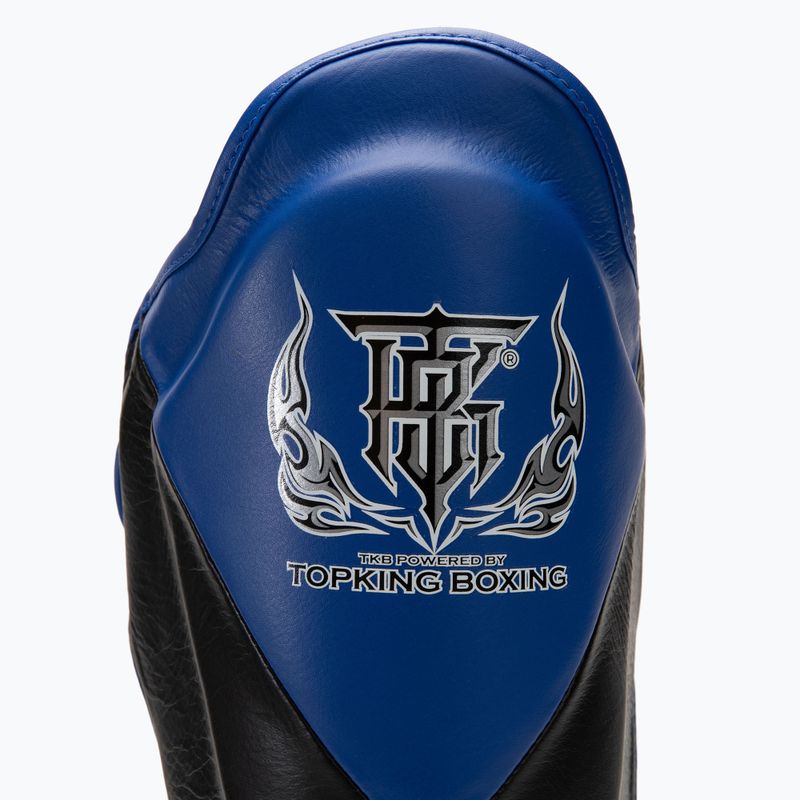 Протектори за подбедрици и стъпала Top King Shin Guards Blend black/blue 3