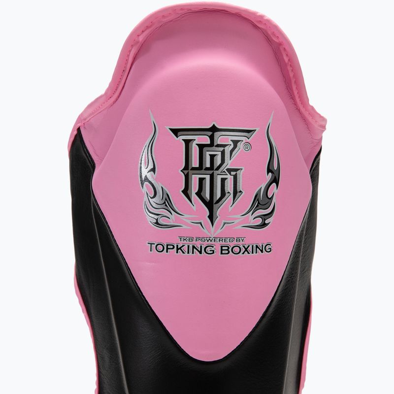 Протектори за подбедрици и стъпала Top King Shin Guards Blend black/pink 3