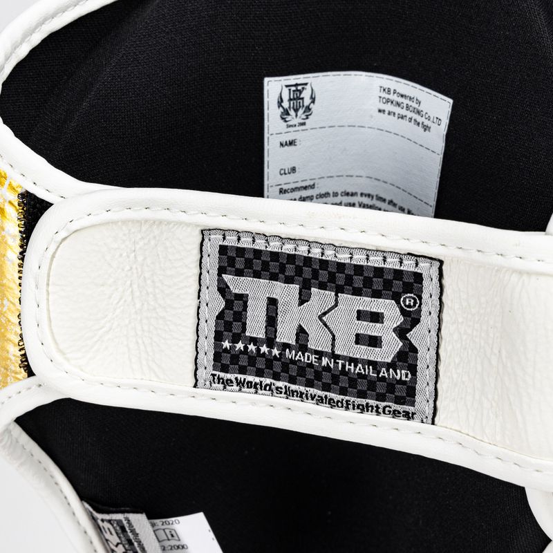 Top King Super Star протектори за пищяла бели TKSGSS 3