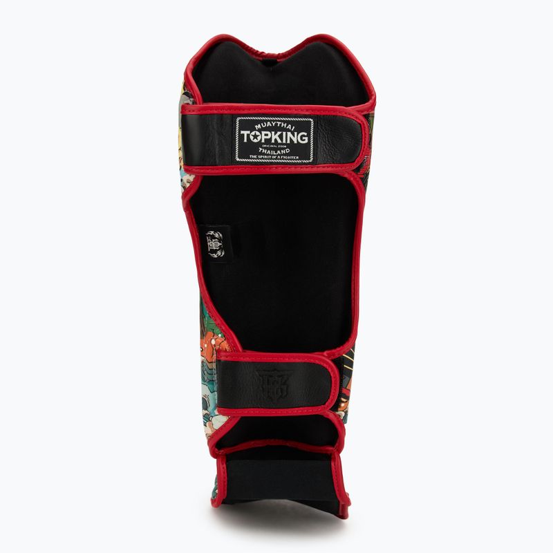 Протектори за подбедрици и стъпала Top King Shin Guards Happiness Chinese black 5