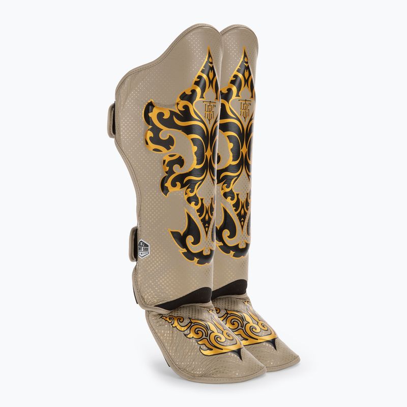 Протектори за подбедрици и стъпала Top King Kanok beige